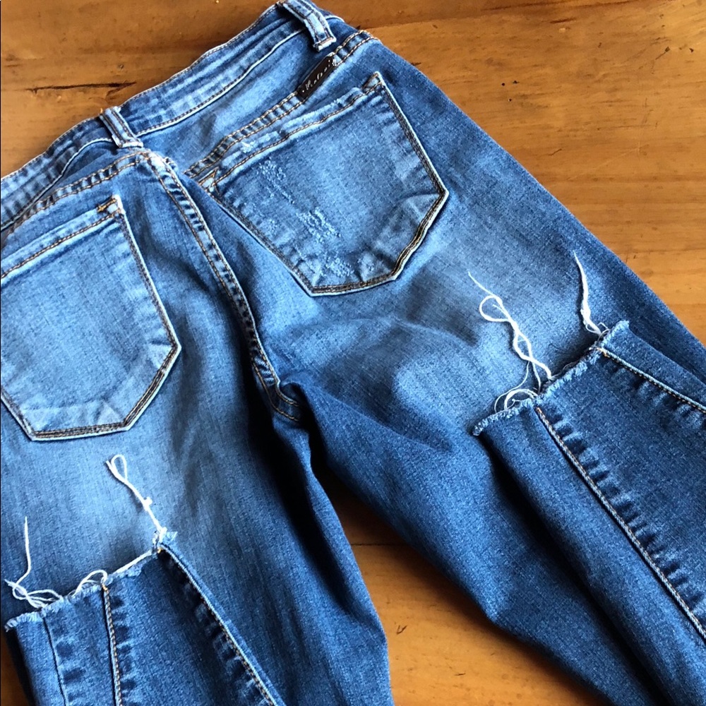 Vici Dolls Kancan distressed Jeans